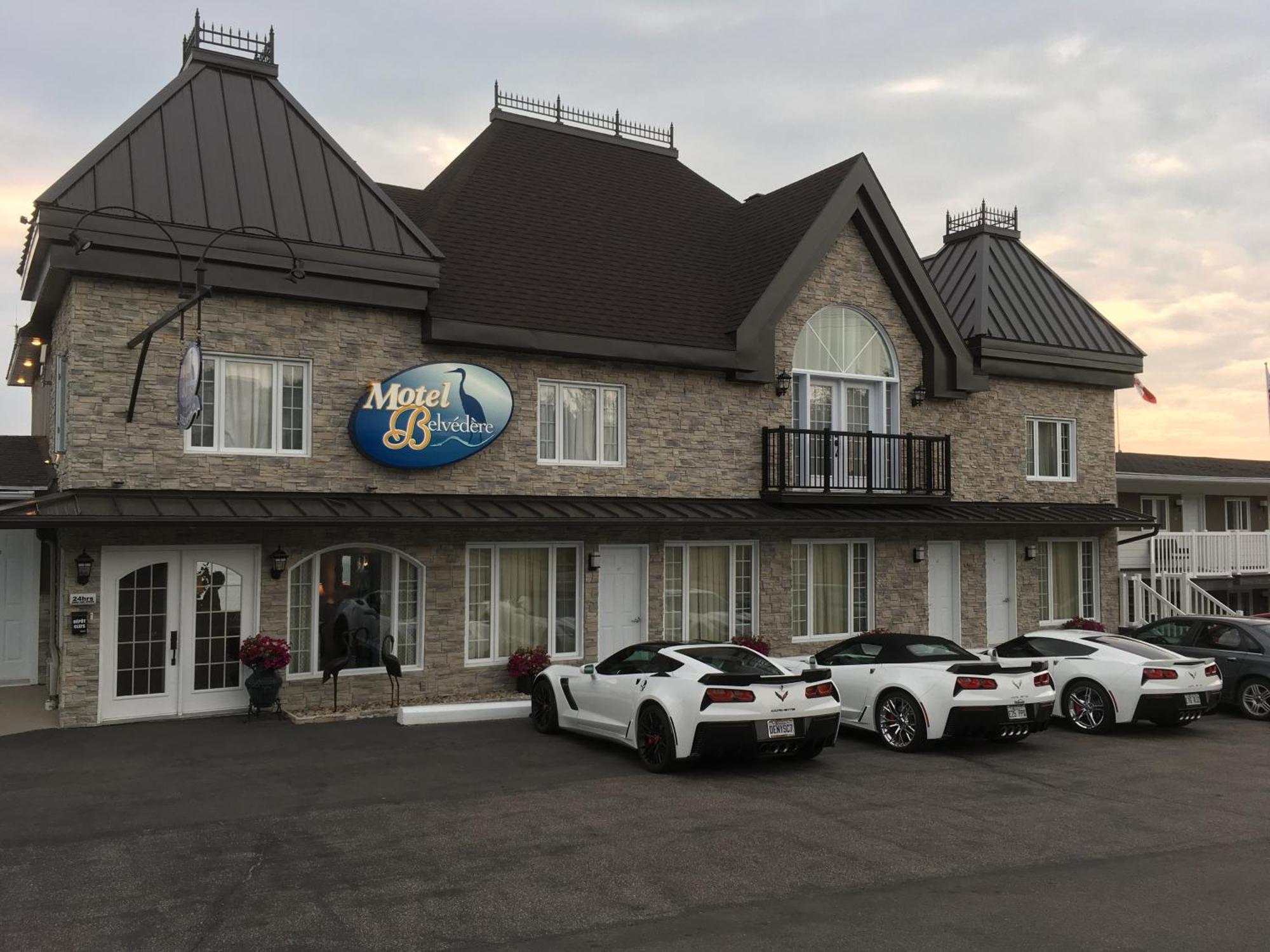 Motel Vue Belvedere Saint-Siméon Exterior foto