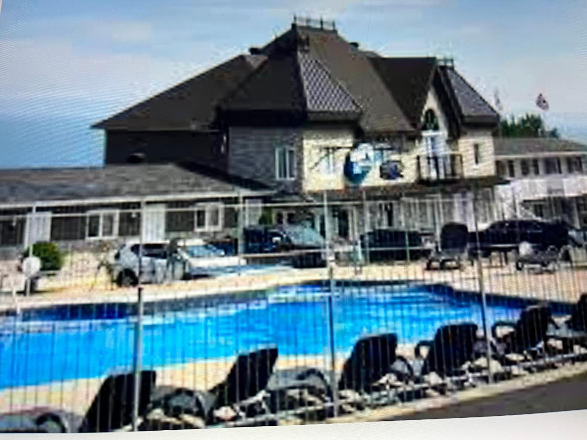 Motel Vue Belvedere Saint-Siméon Exterior foto